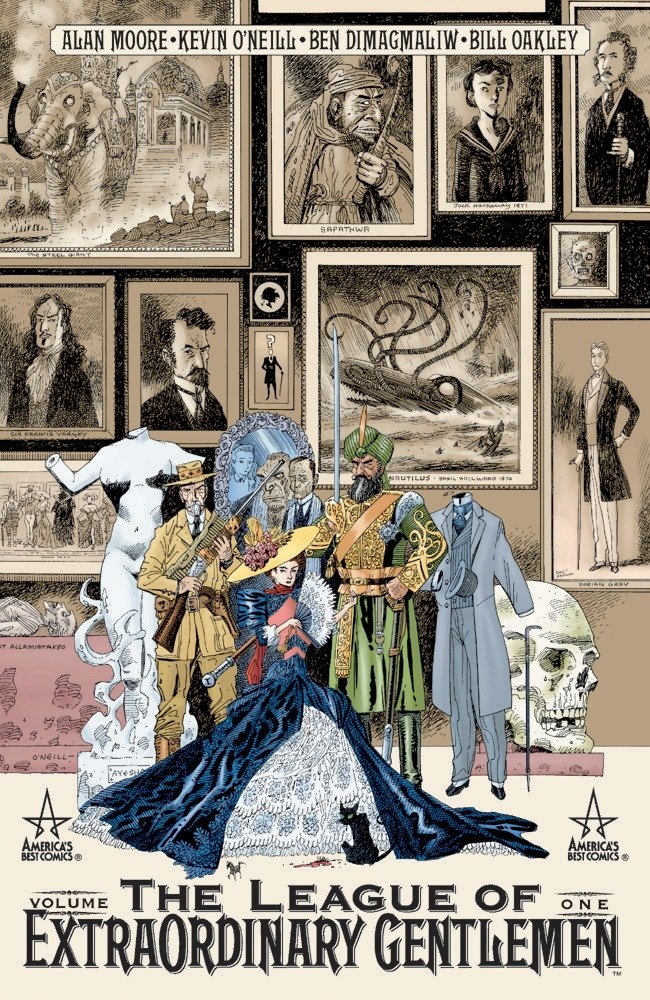 Cover-Art der Graphic Novel The League of Extraordinary Gentlemen
