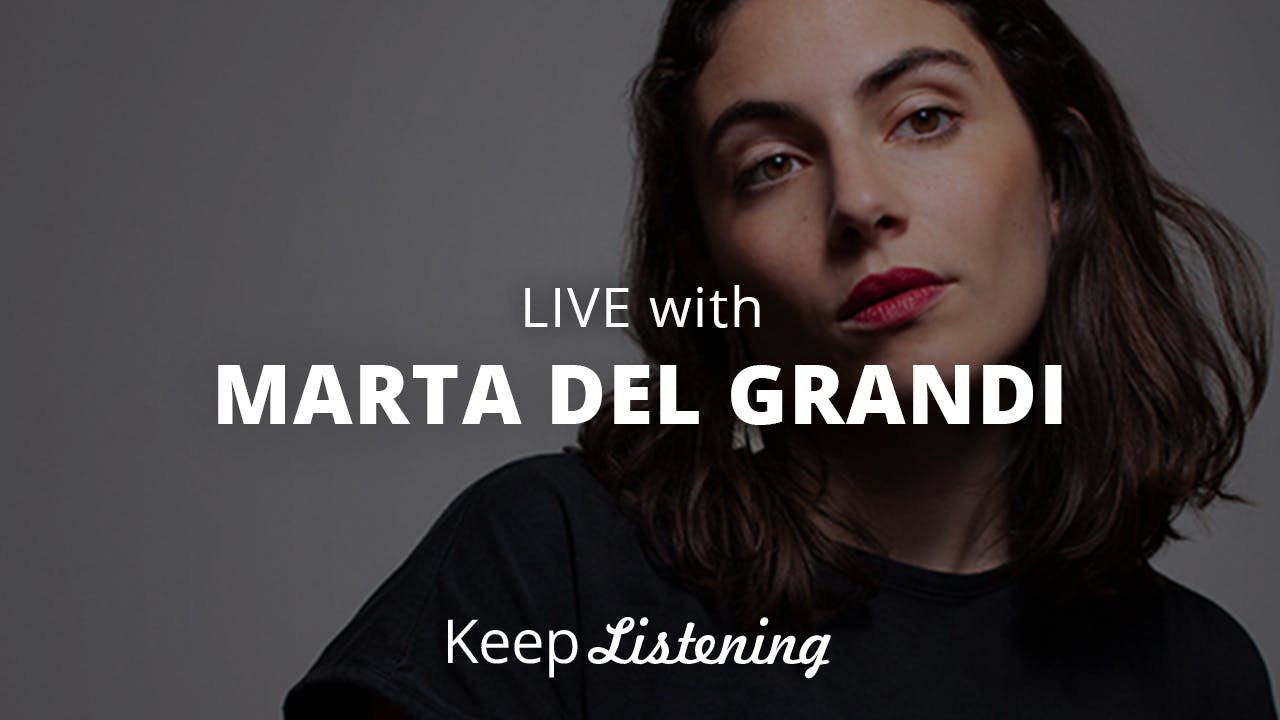 Live with Marta del Grandi | Sofar Sounds Listening Room | Sofar Sounds