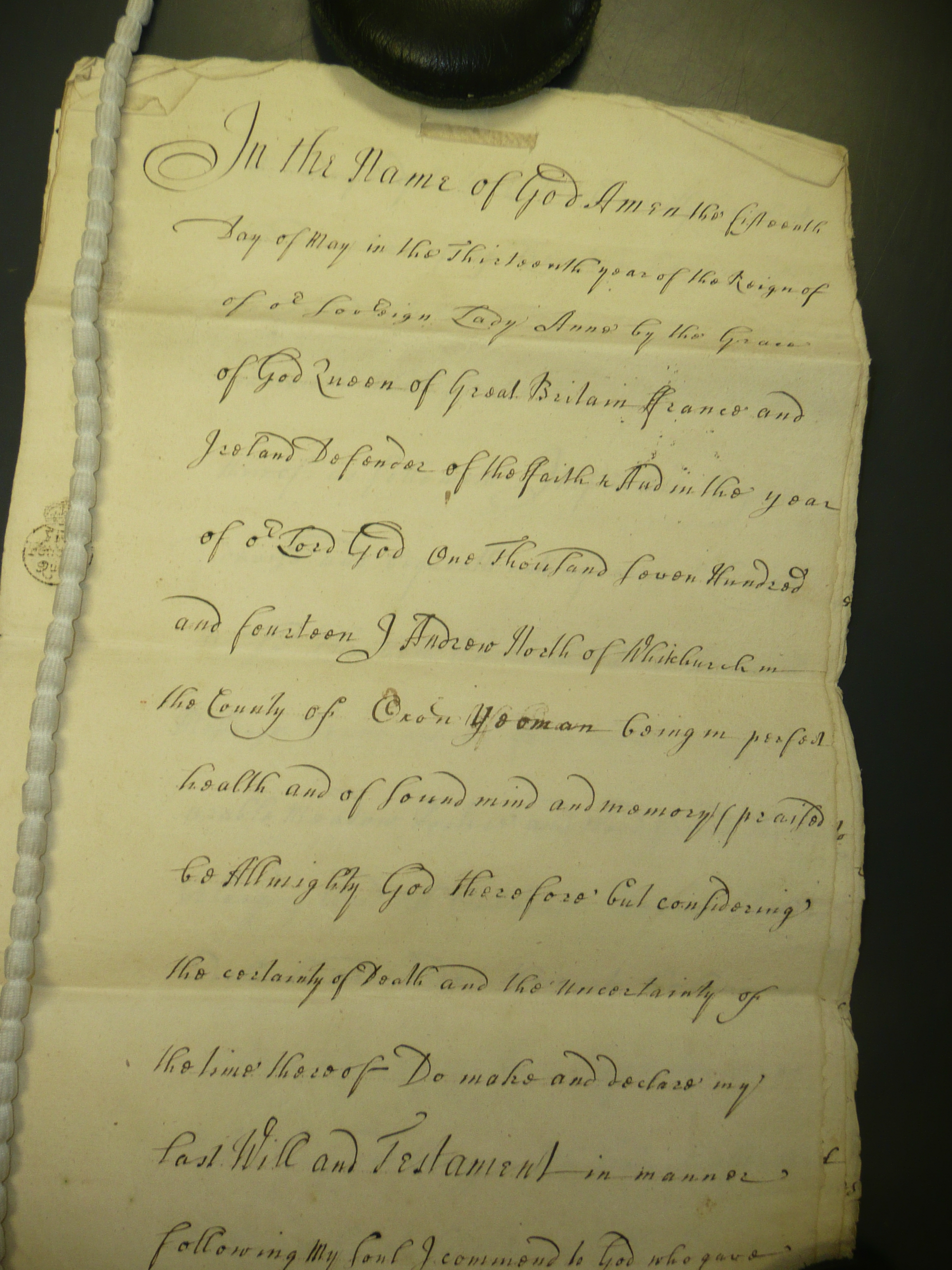 Wills and probate records