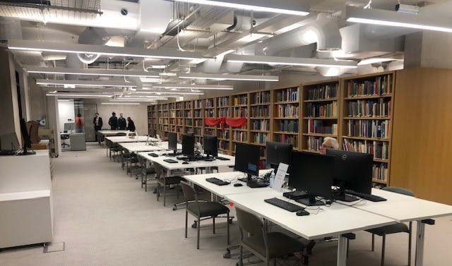 wharf road library