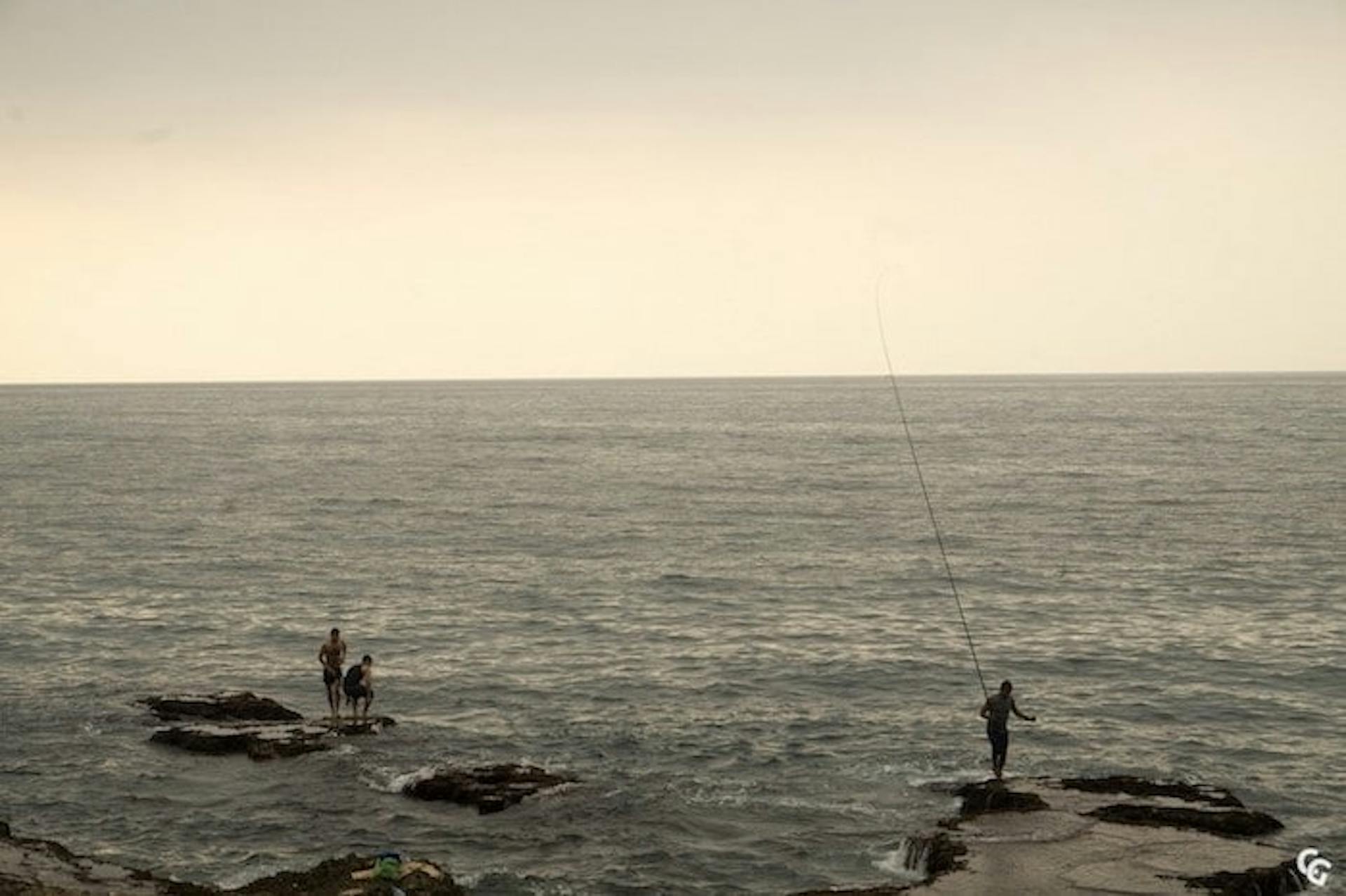 Beirut late night fishing