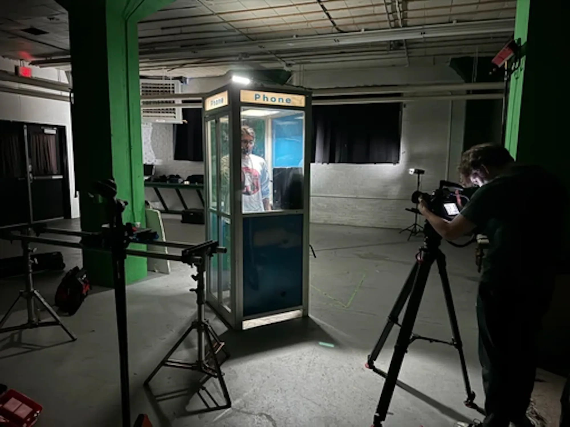 Phone Booth Setup