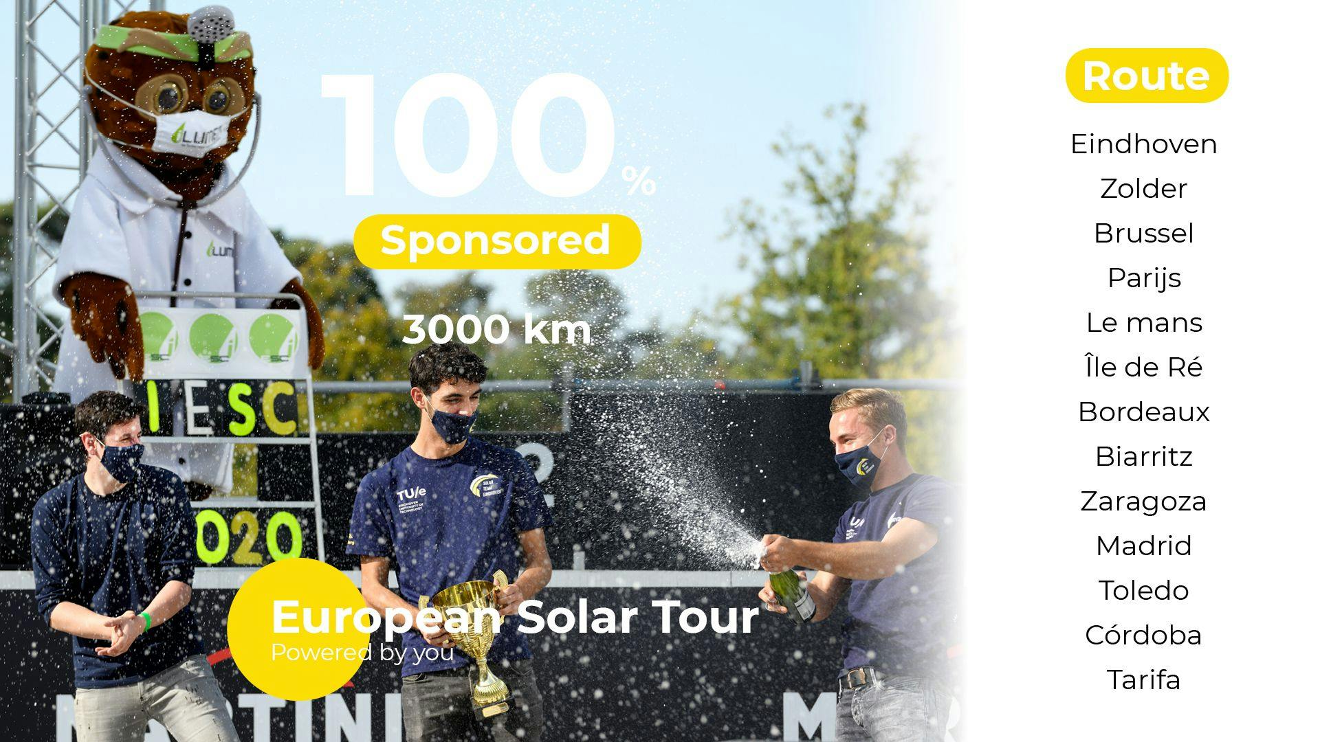  Solar Team Eindhoven goes to the most southern part of Europe, Tarifa
