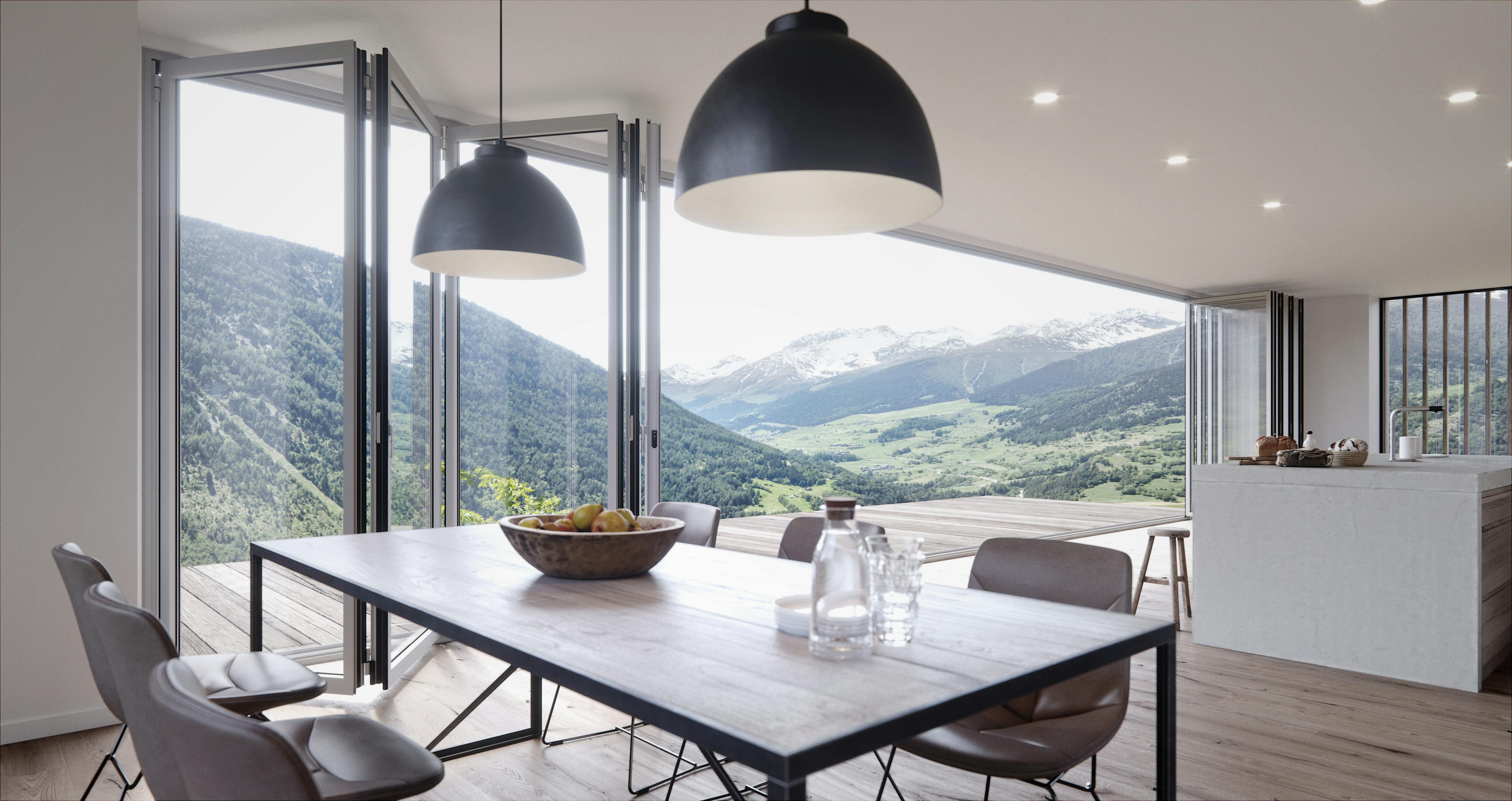 The Highline bi-fold door.