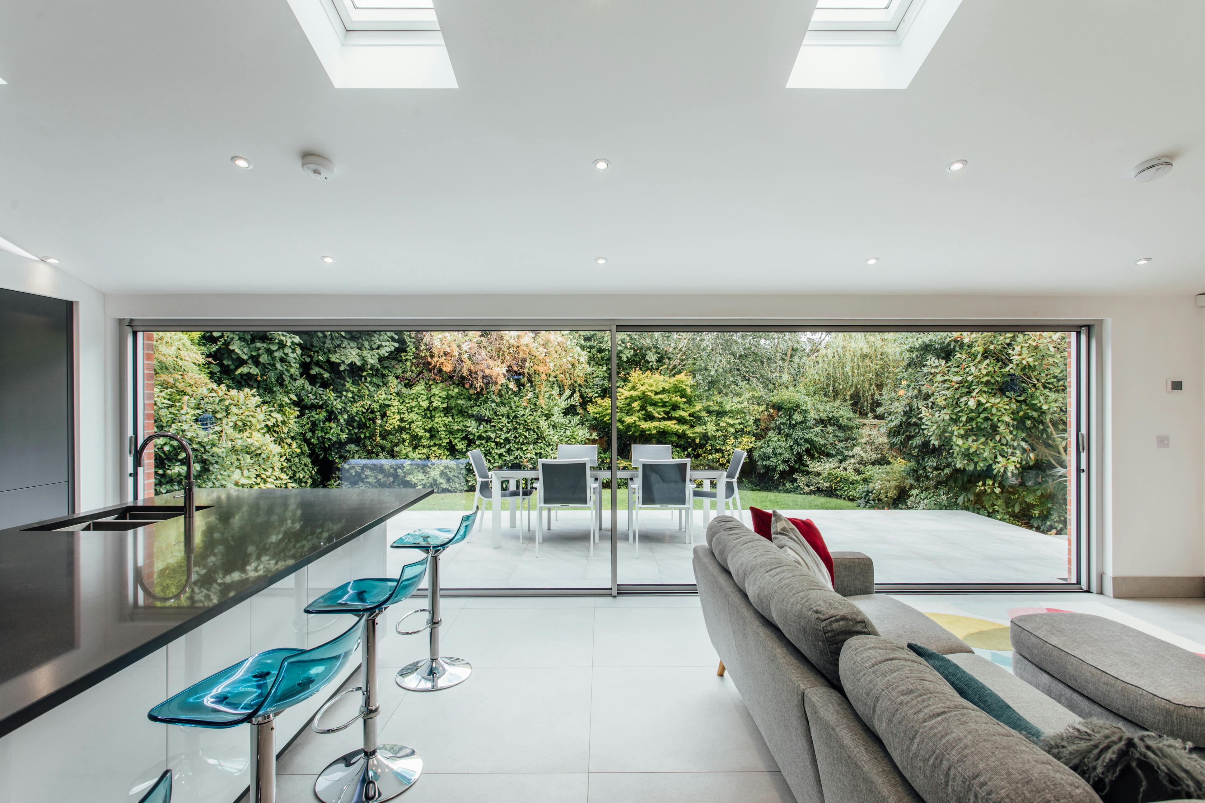 The Solarlux Cero is among the best aluminium sliding doors for your patio.
