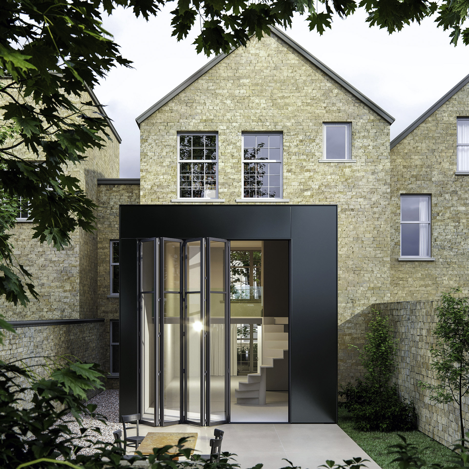 A Megaline door from the rear of a Yorkshire property