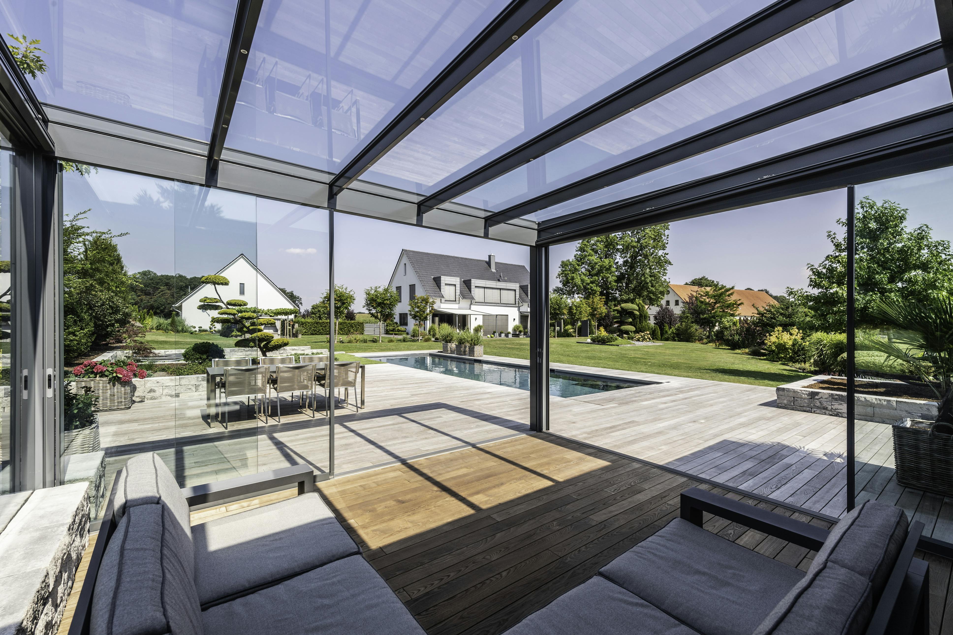 patio glass room inspiration
