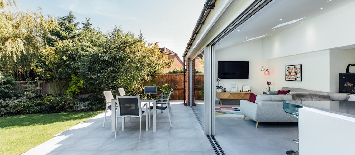 Solarlux Cero is among the best aluminium sliding patio doors