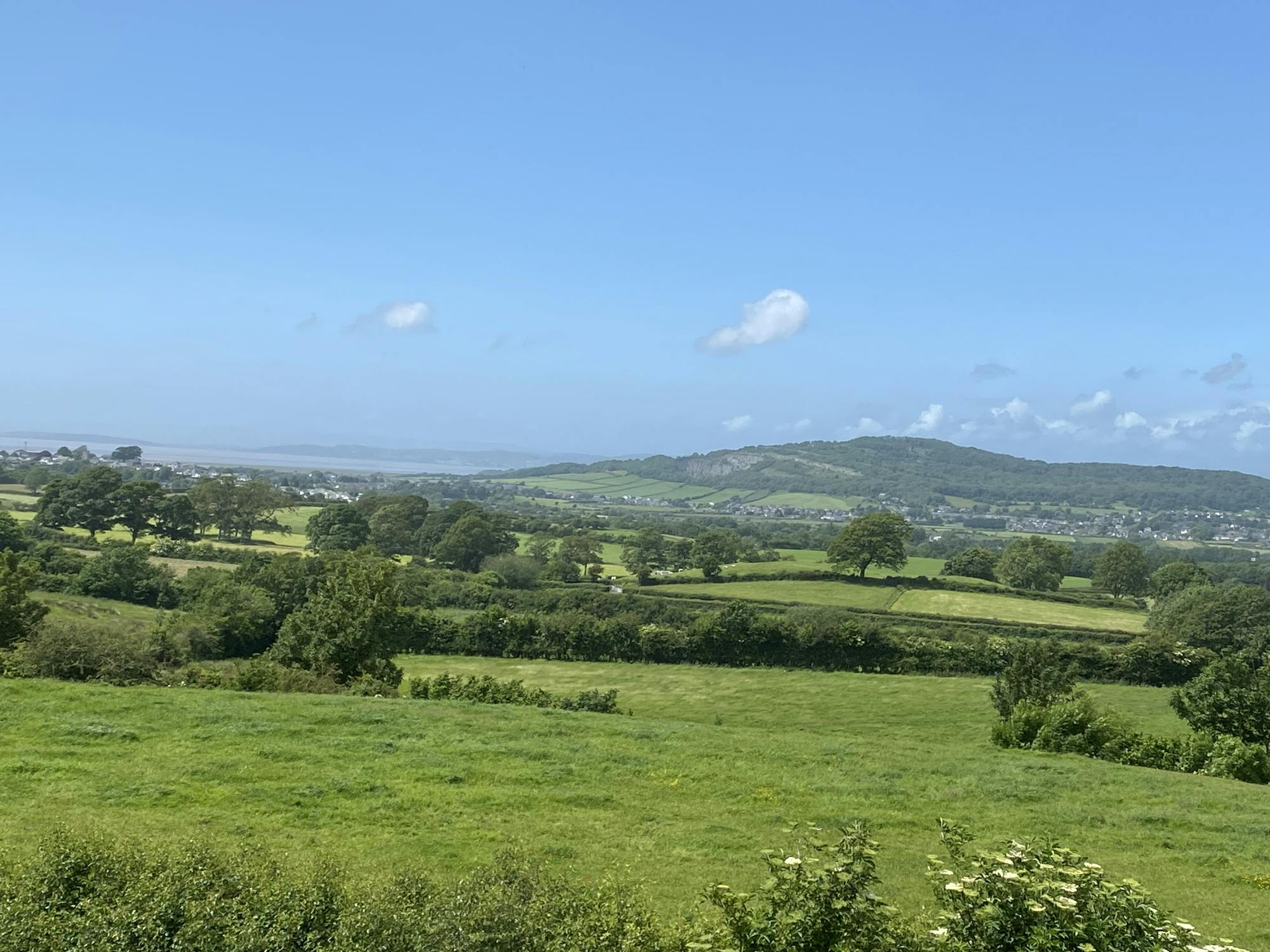 View across Morecambe Bay