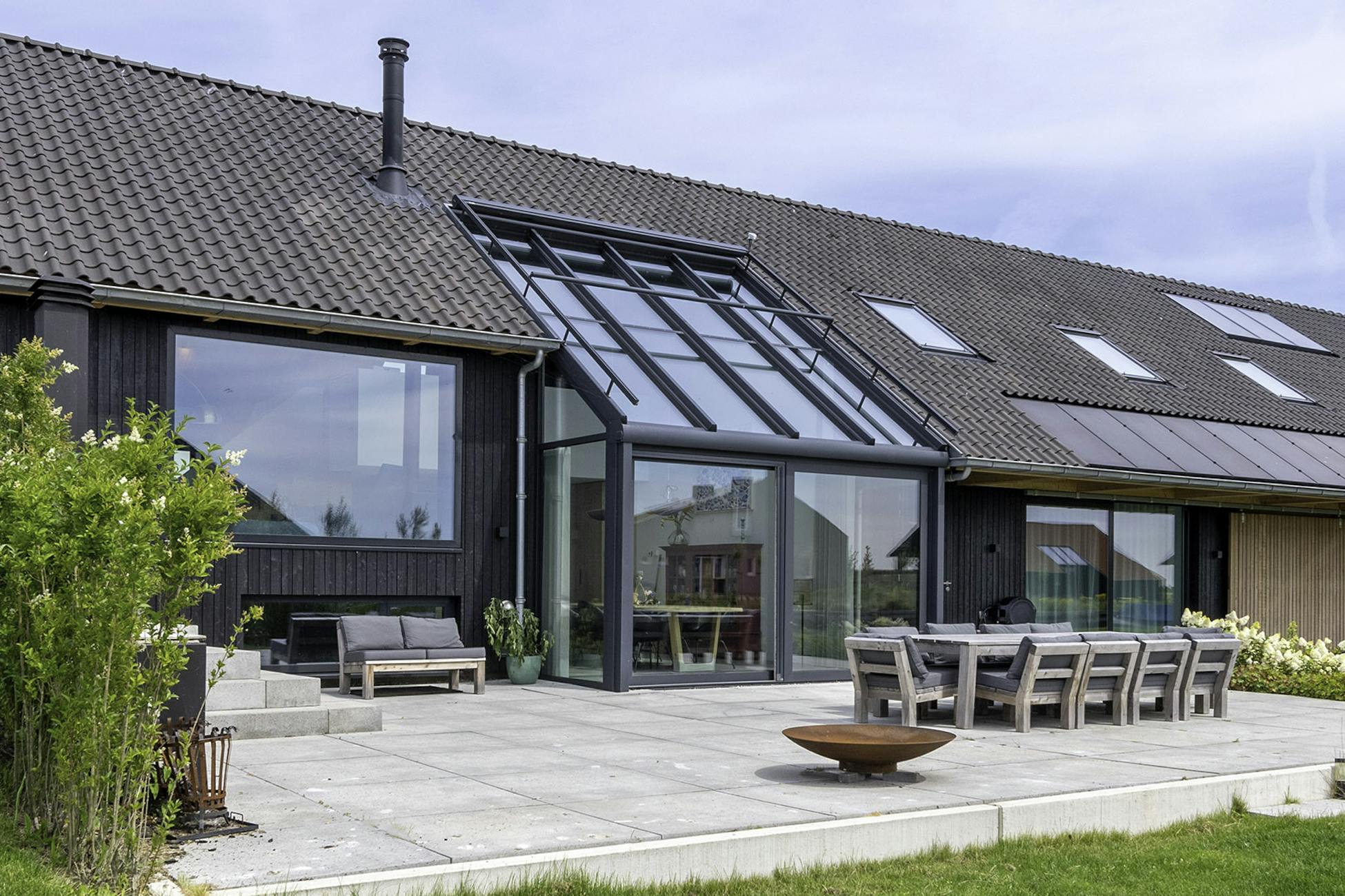 akzent plus wintergarden in modern home