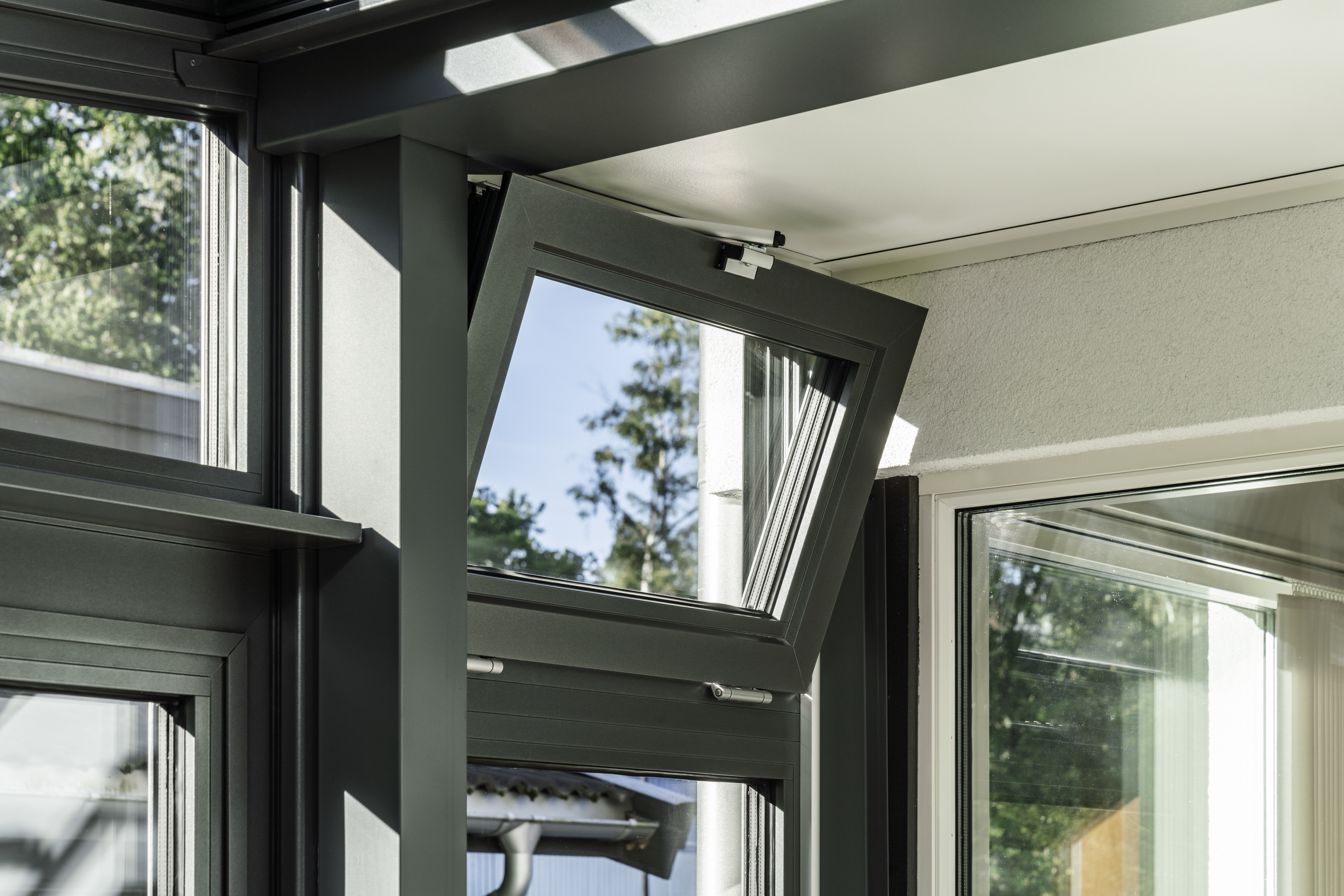 window detail of home office extension Yorkshire