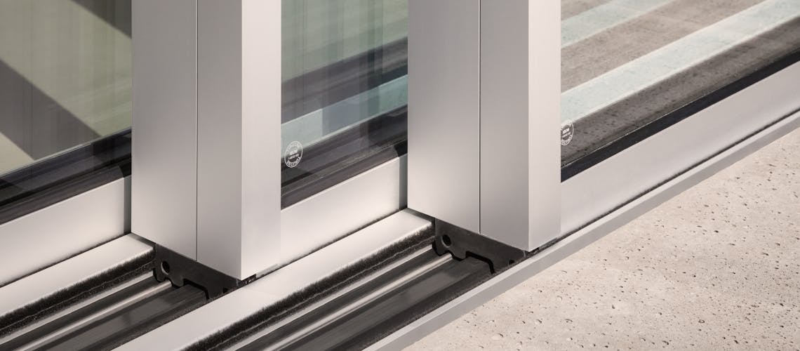 zero threshold sliding doors