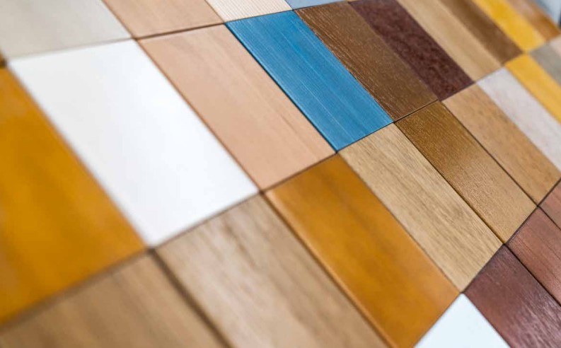 Image depicting different finish options available for Combiline