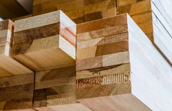 Wooden planks of varying shades and grains