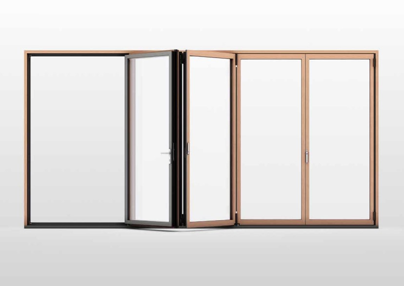 Product image of a Woodline bi-fold doorframe