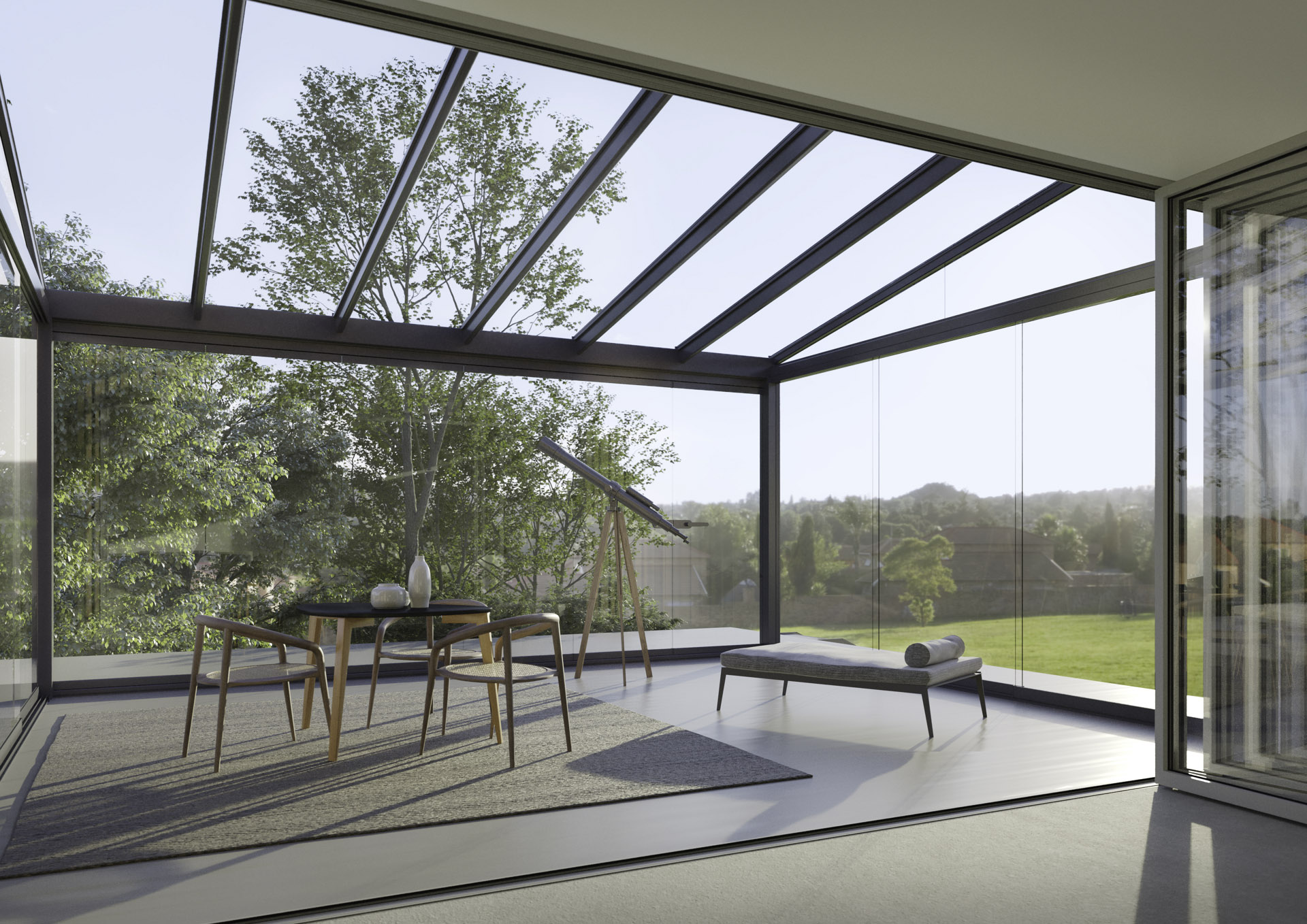 Alerio Glass Room Canopy Yorkshire
