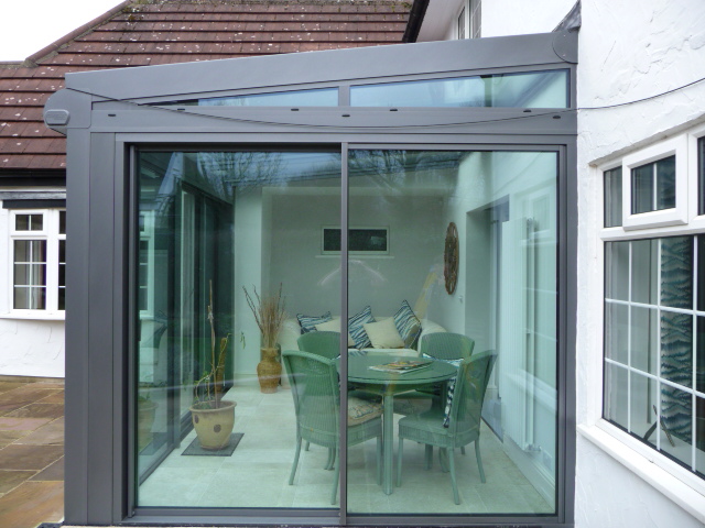 contemporary conservatory in yorkshire