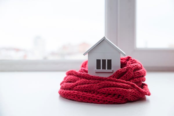 een huisbezoek in de winter