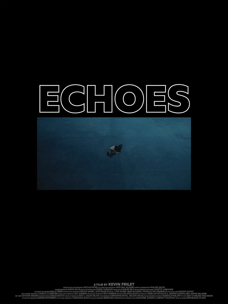 Kevin Frilet - Echoes - poster