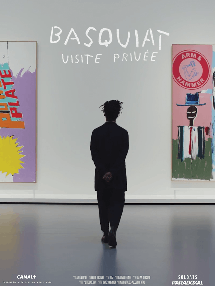 Adrien Boyer - Basquiat - Visite Privée - poster