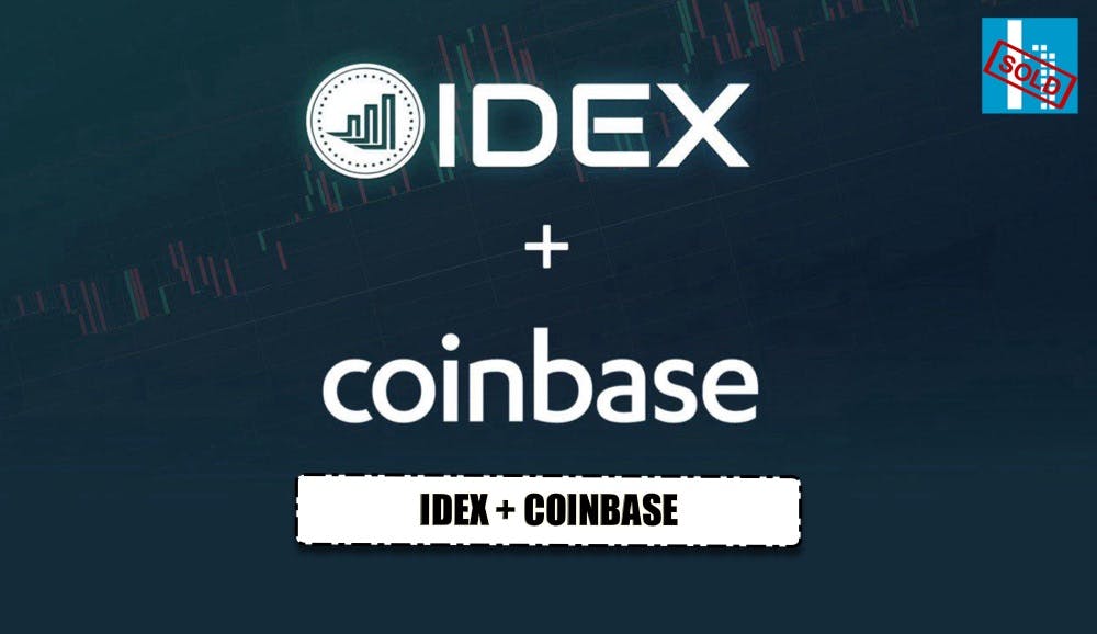 IDEX now available on coinbase