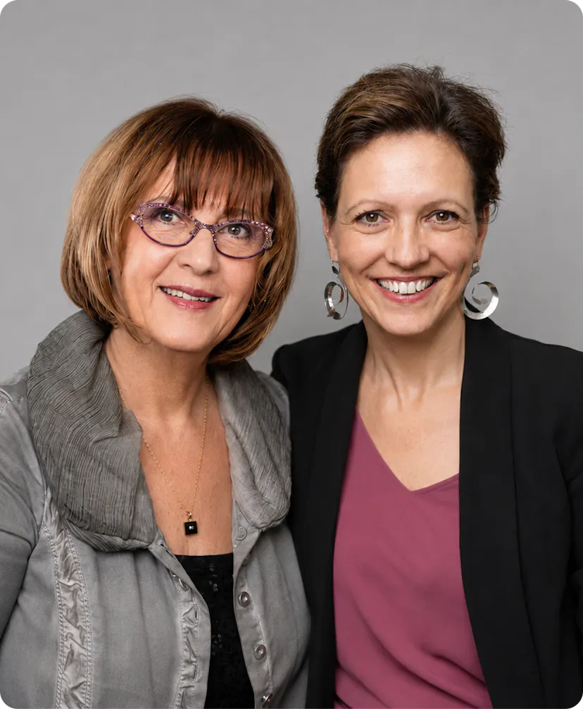 Alena and Sabine pictured together