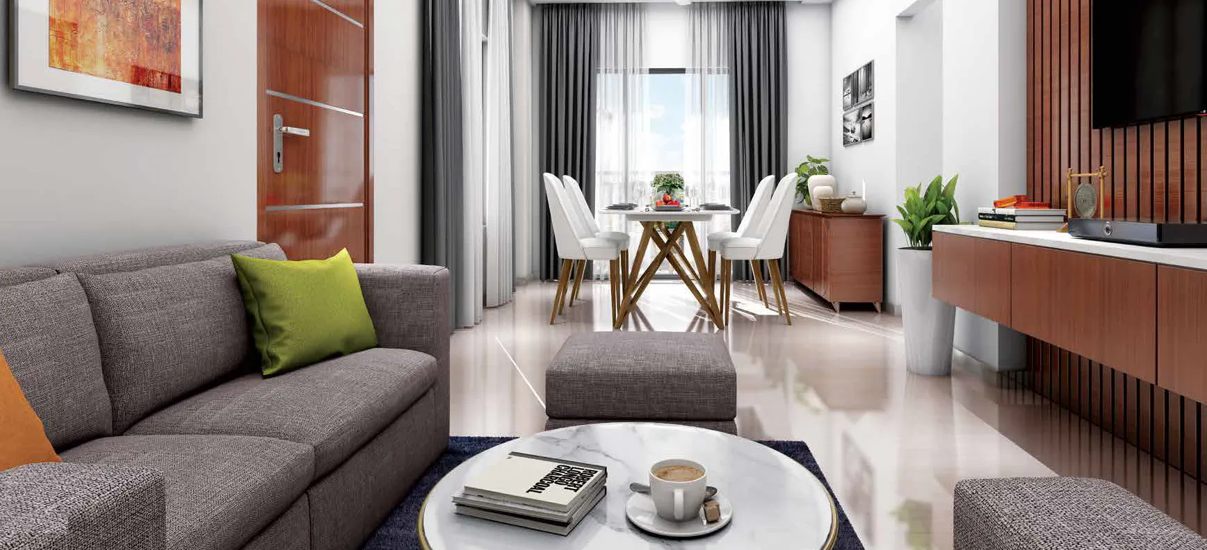 Modern 1, 2, 3 BHK Apartments in Siliguri – The Elements by Mega Developers