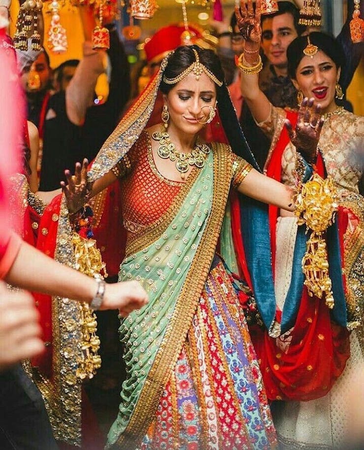 Dancing Bridal Entry