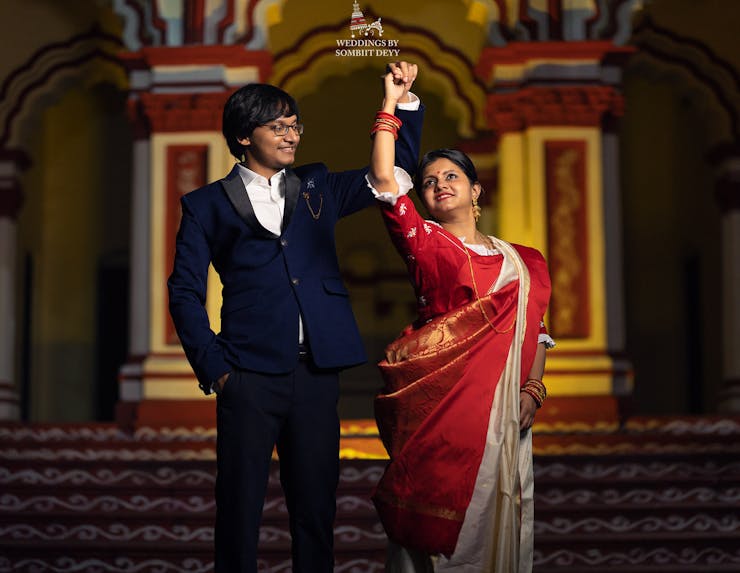 cinematic indoor pre-wedding pose