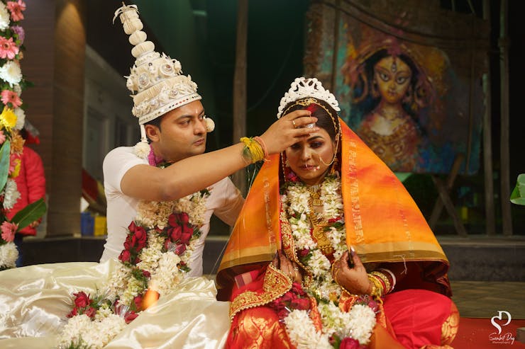 sindoor daan ceremony in hindu marriage