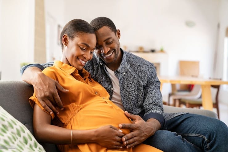 Embrace the Expectant Mother's Belly
