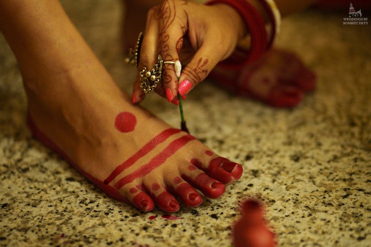 traditional alta mehndi designs