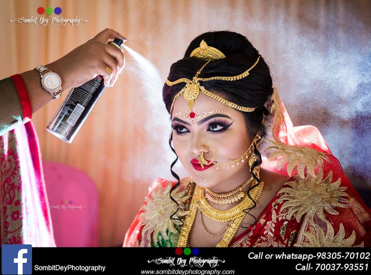latest bride getting ready poses