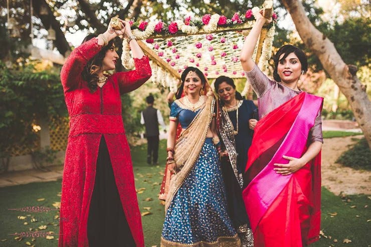 Bridal Entry With Bride Squad