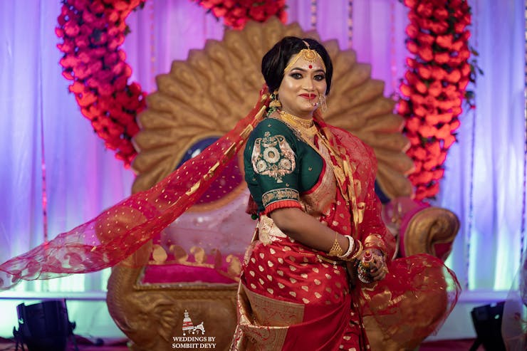 best bengali bridal photography poses