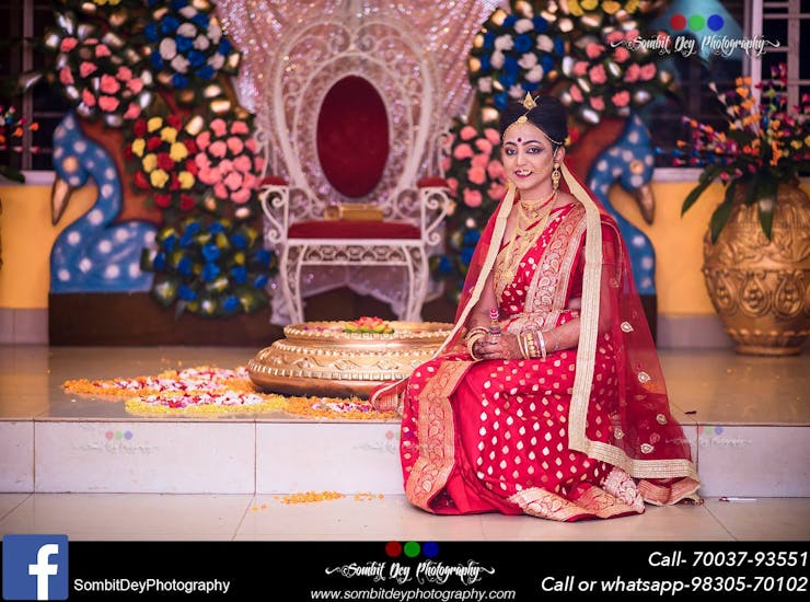 bengali bride reception look ideas