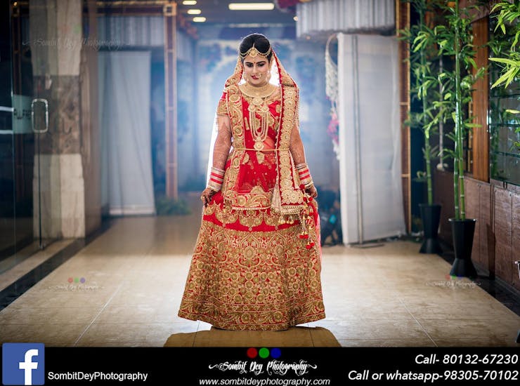 red bridal lehenga design ideas