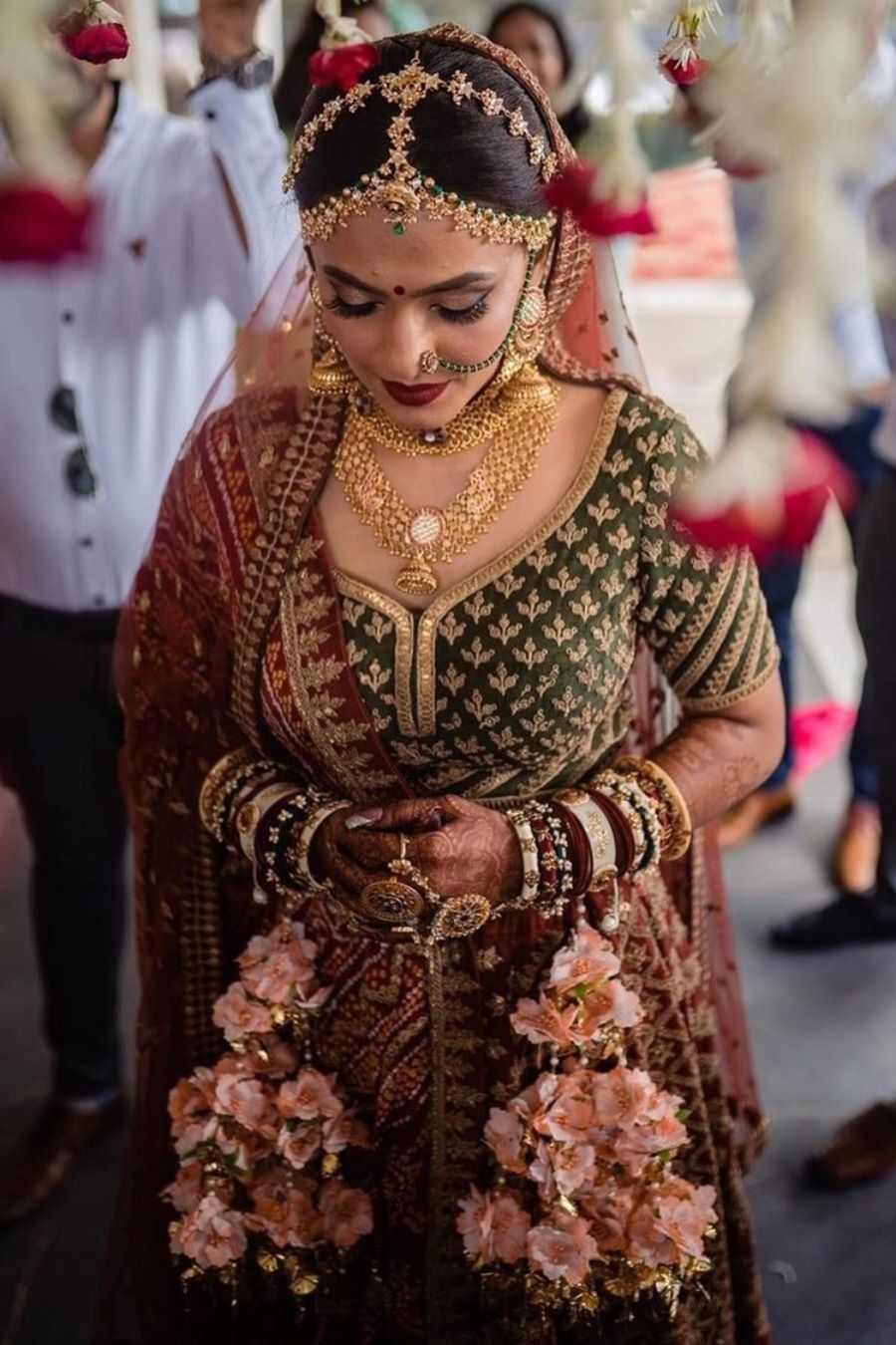 Matha Patti Wedding Bridal Golden Bohemian Boho Head Chain Hair Jewelr –  AKIAMORE