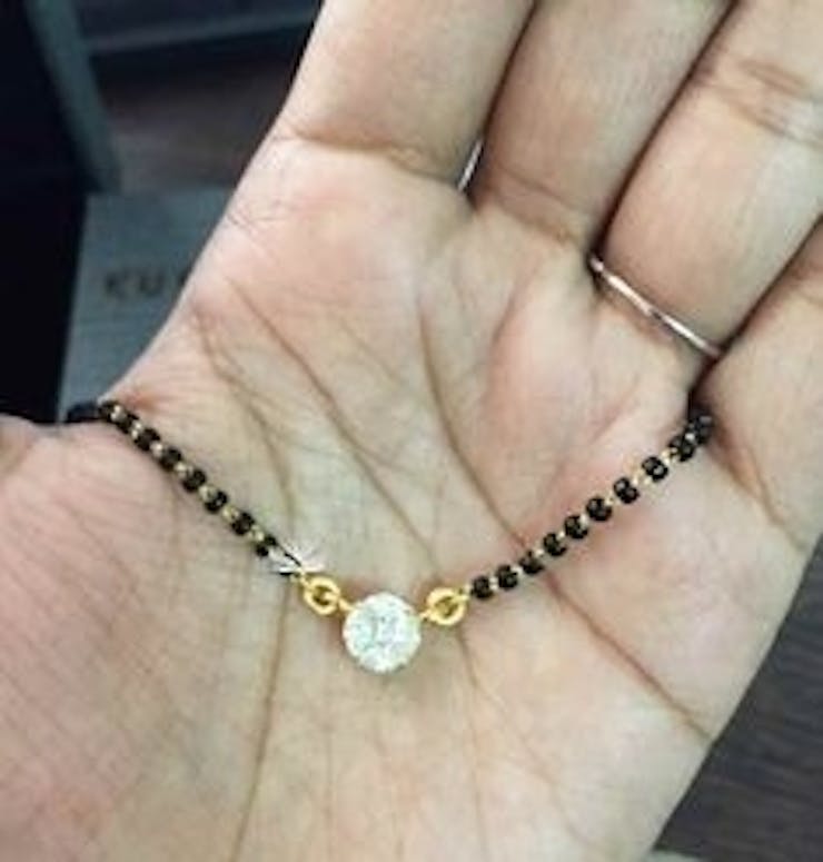 Simple and elegant Mangalsutra
