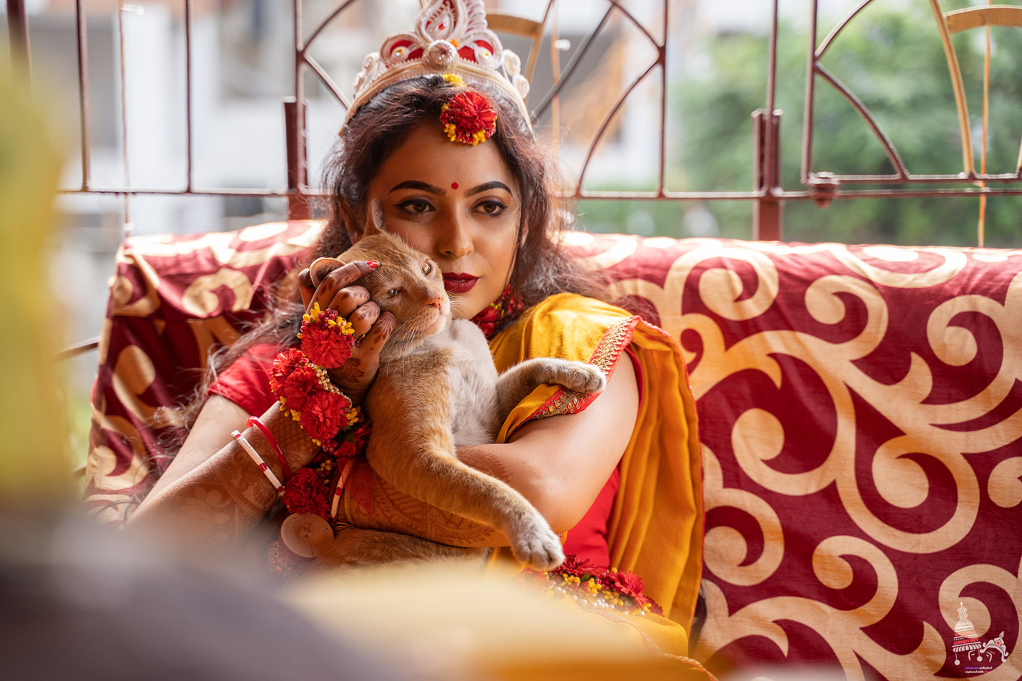 haldi look for bengali bride