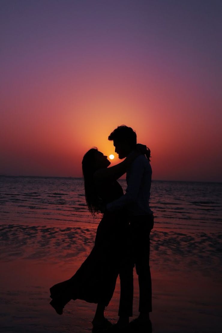 dreamy silhouutes pre wedding photoshoot