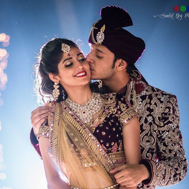 fashionable bengali groom outfit