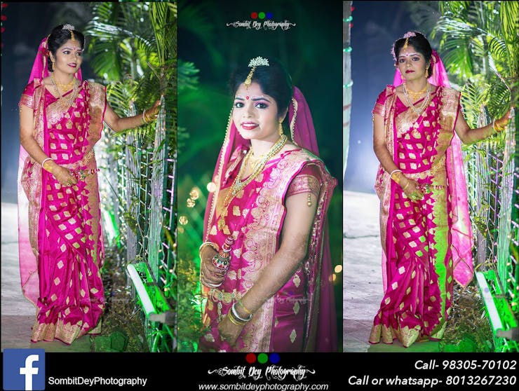 banarasi silk saree for brides