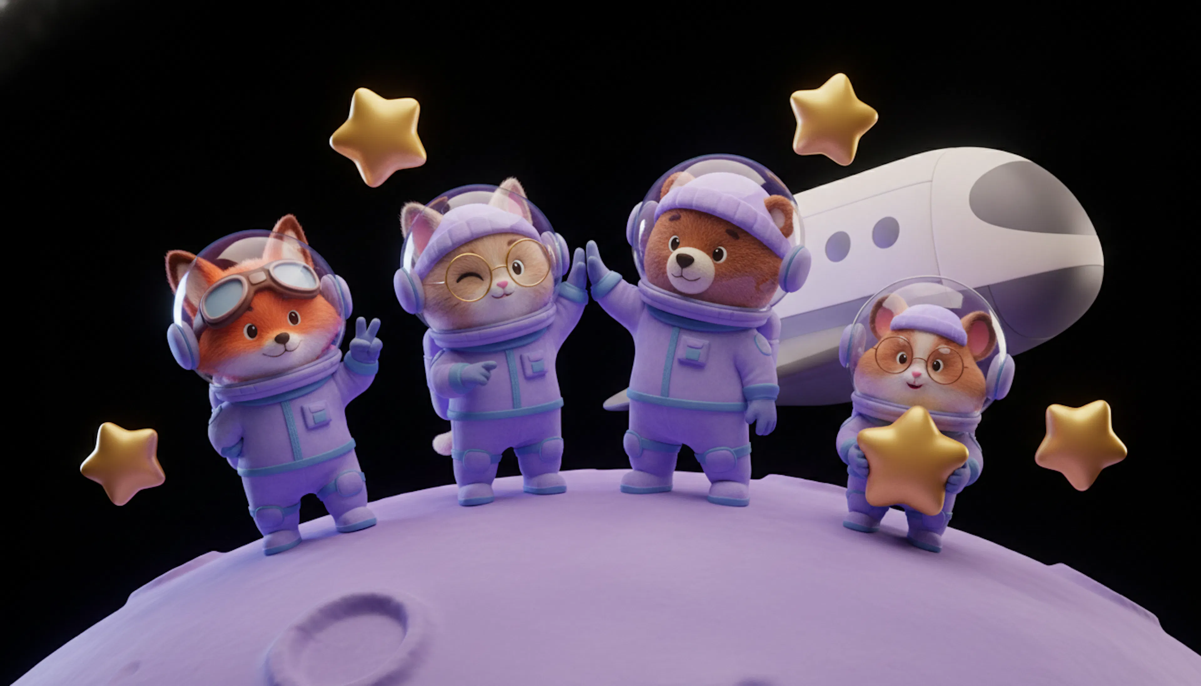 SGD Aura crew on a lunar crest: metaphor for building with AI without a domain map