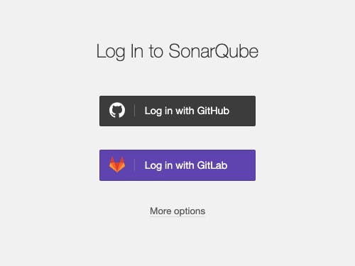 SonarQube SSO GitHub GitLab