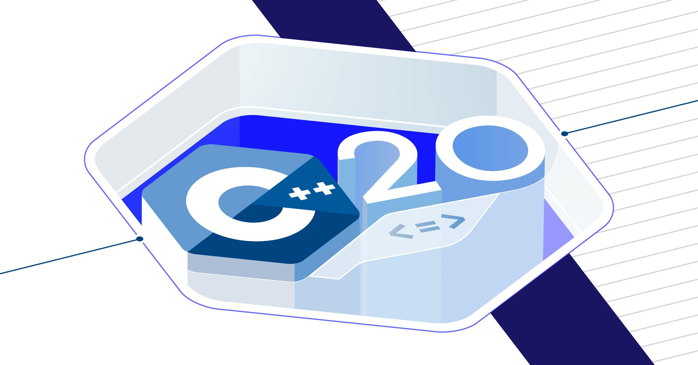 C++20 features, including the spaceship operator