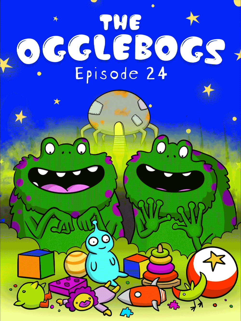 The Ogglebogs Story Series: Episode 24 - Old Toys and New Friends Animated Cover