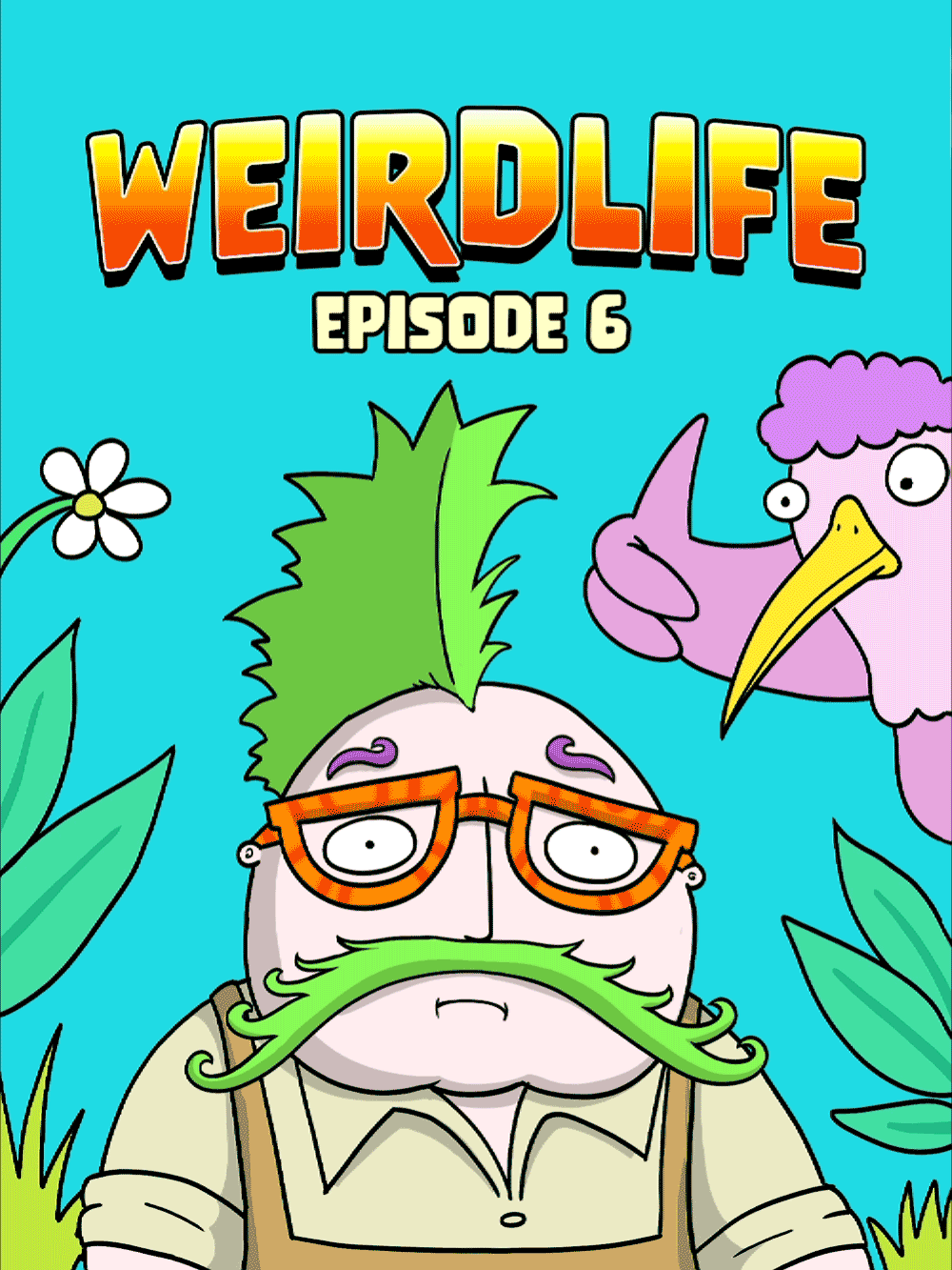 Weirdlife Episode 6 Poddle Birds and Comb Frogs Animated Cover