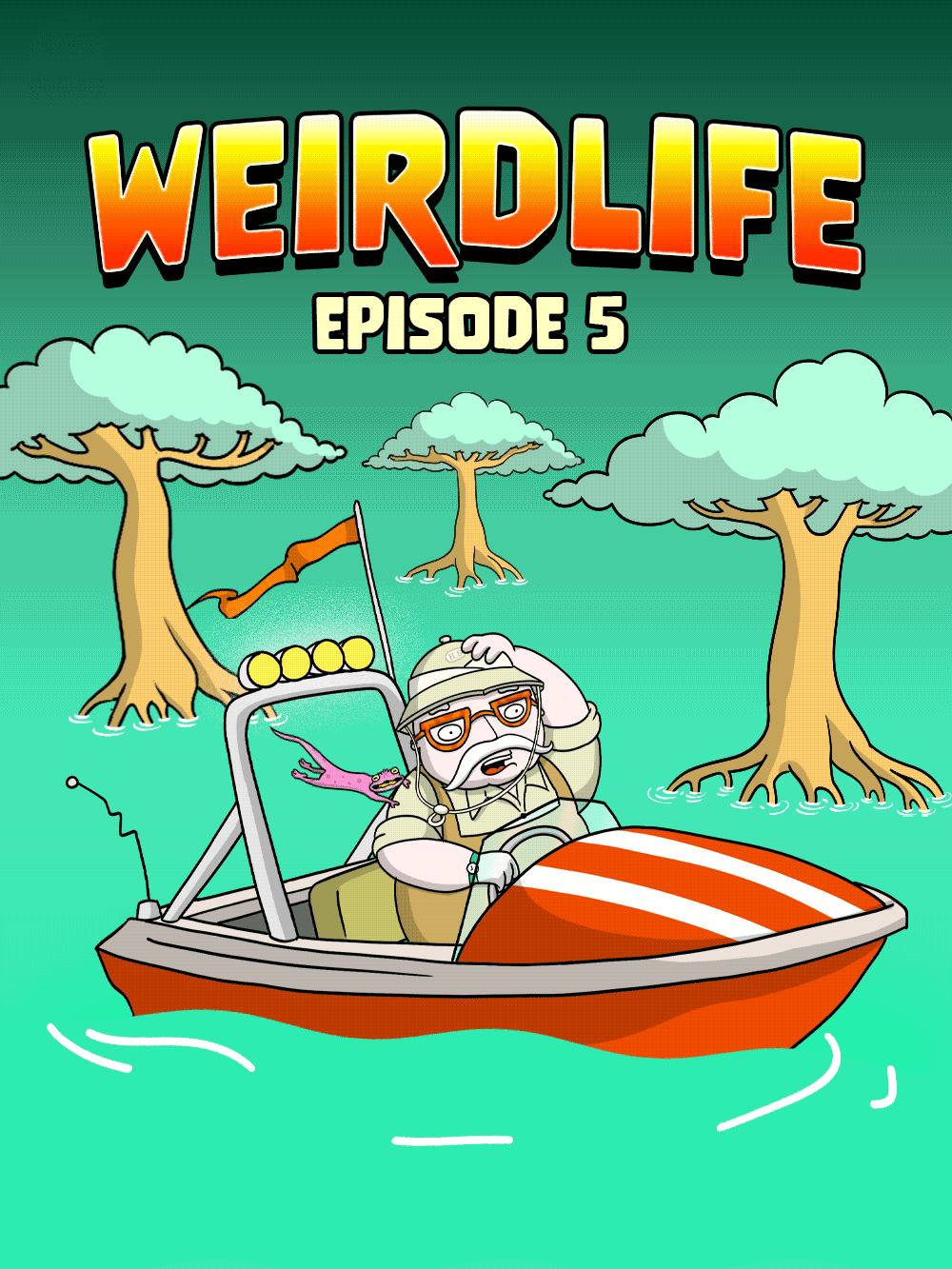 Weirdlife Episode 5 Raspberry Newt Animated Cover