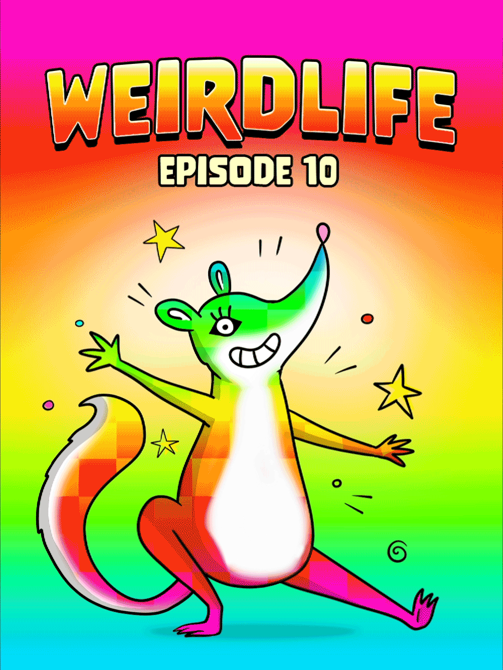 Weirdlife Episode 10 The Razzmatazzmanian Numbat Animated Cover